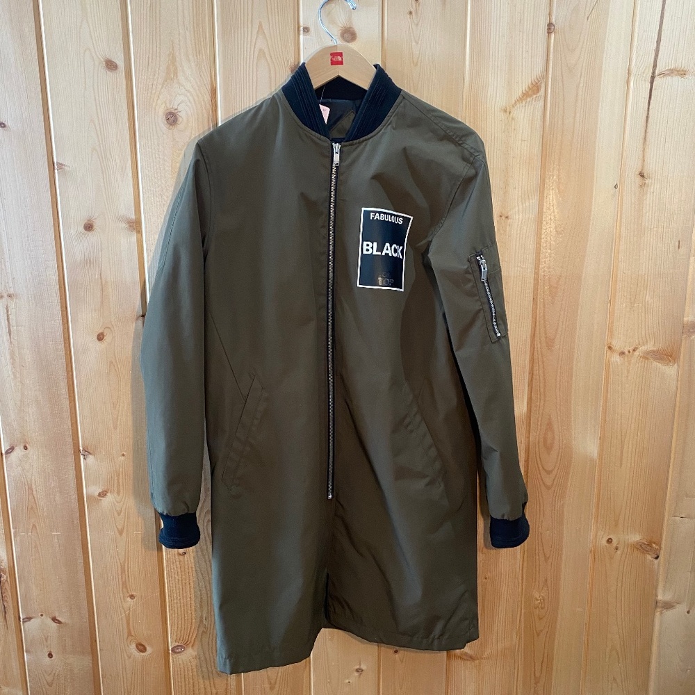 TBJ Nearby Long Bomber Jacket